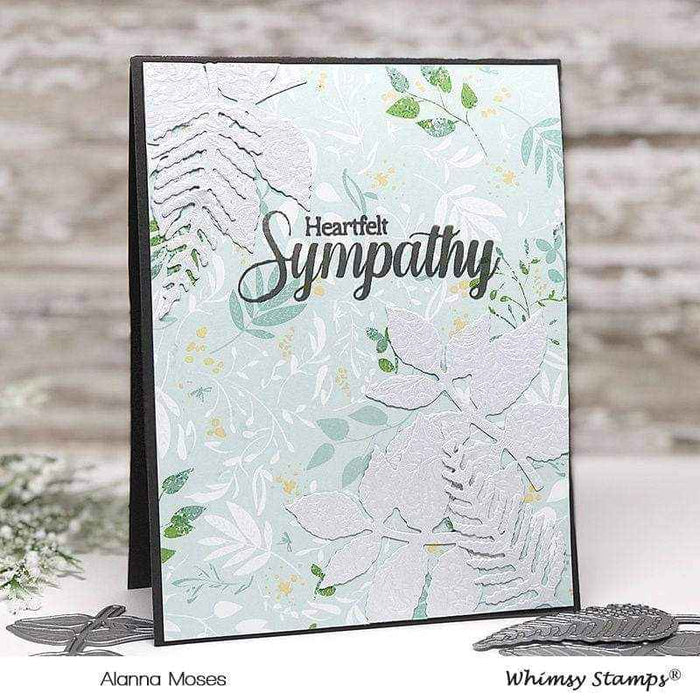 Deepest Sympathy Clear Stamps