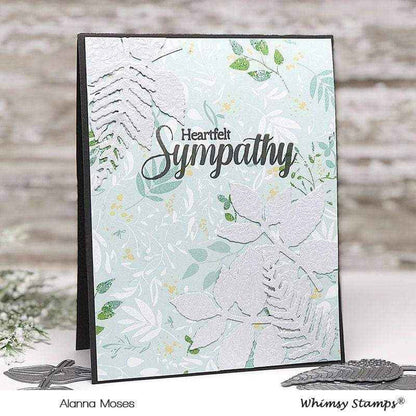 Deepest Sympathy Clear Stamps