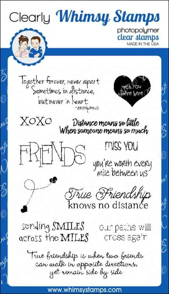 Distant Friends Clear Stamps