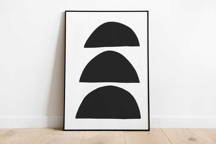 Abstract Art, Wall Art Prints Living Room & Bedroom | Pippa +June