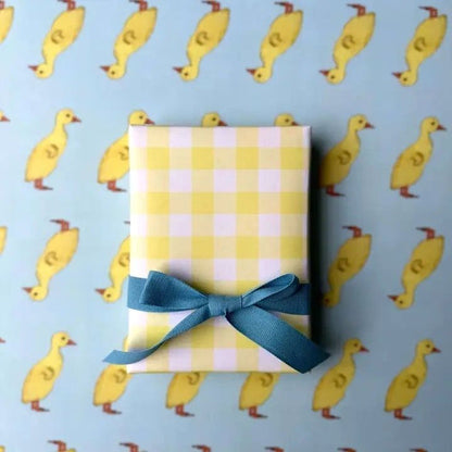 Duckling Double - Sided Wrapping Paper Roll - Potpourri Gift Shop