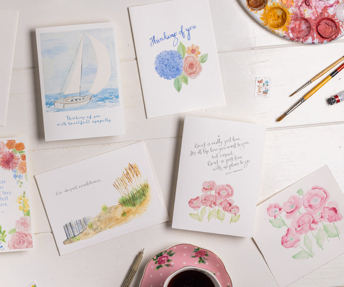 Dunes Sympathy Card