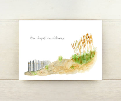 Dunes Sympathy Card