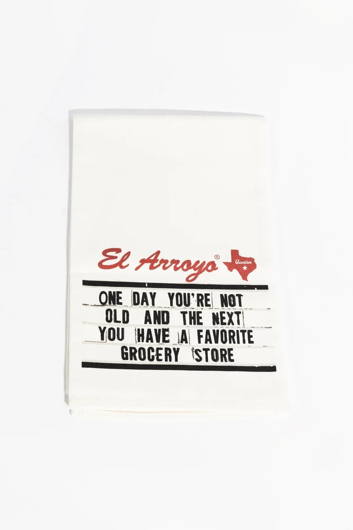 El Arroyo Tea Towel - Grocery Store - Deer Creek Mercantile