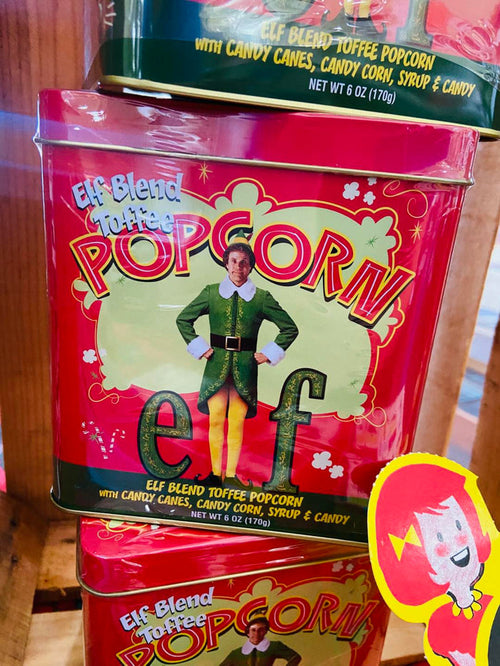 Elf County Fair Popcorn Tin, 6oz. - Deer Creek Mercantile