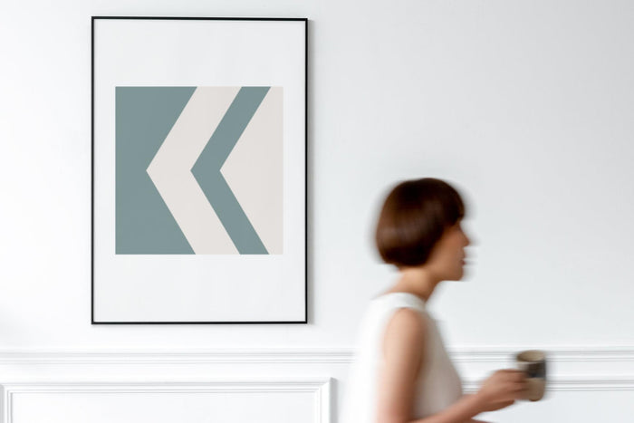 Mid Century Modern Wall Art Evolve, Modern Wall Art | Pippa +June