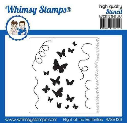 Flight of the Butterflies Stencil