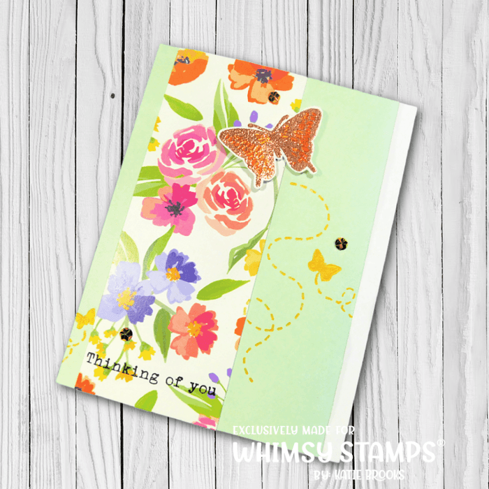 Flight of the Butterflies Stencil - Whimsy Stamps
