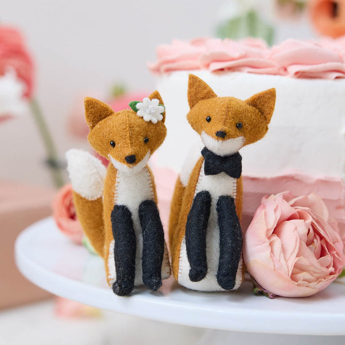 Fox Groom Ornament