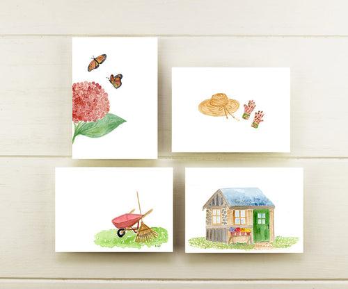 Gardening Note Cards