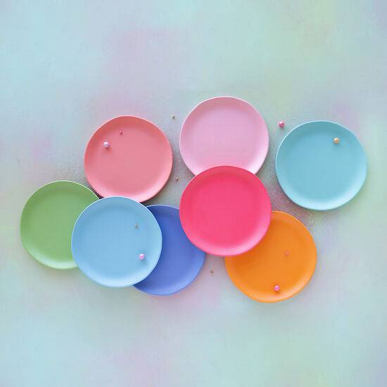 Glitterville Melamine Platter - The Preppy Bunny