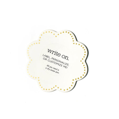 Gold Dot Write On Big Attachment