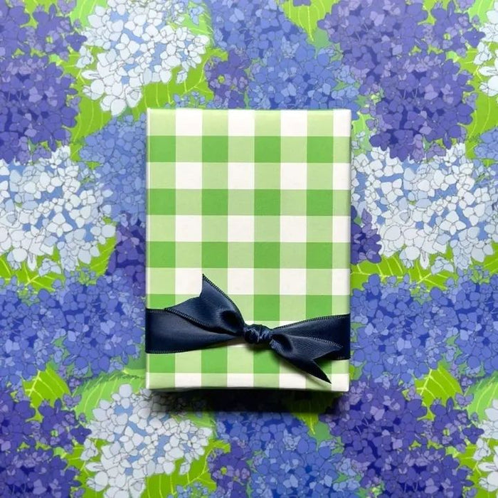 Hydrangea Double - Sided Wrapping Paper Roll - Potpourri Gift Shop