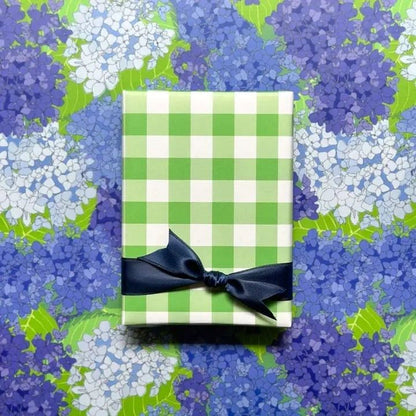 Hydrangea Double - Sided Wrapping Paper Roll - Potpourri Gift Shop