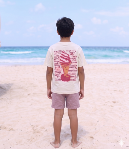 Ice Cream  - T-shirt Oversize  (Kids Unisex)