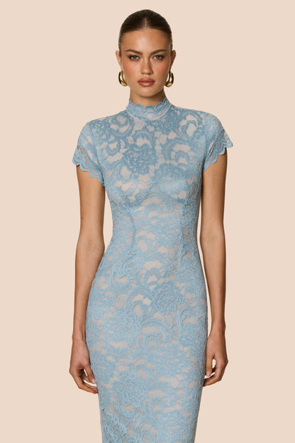 Nookie Alessia Midi Dress - Blue