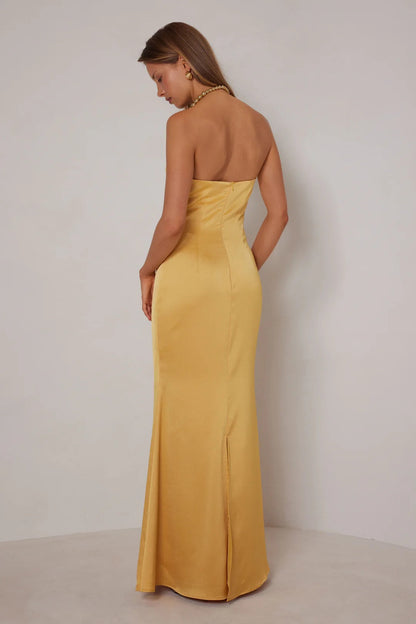 Izabella Dress - Amber