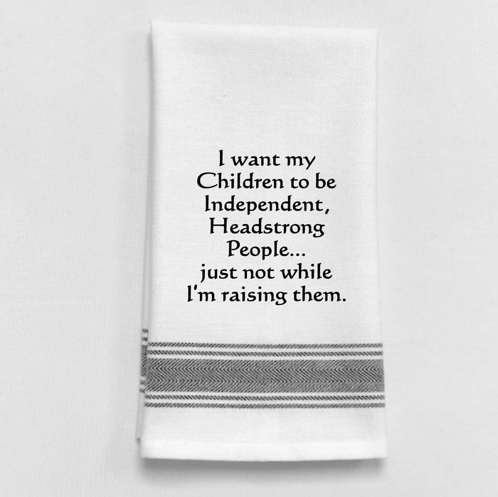 Independent Funny Tea Towel