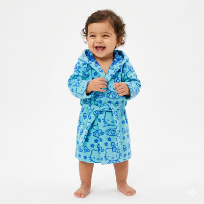 Kitty- Sea bathrobe