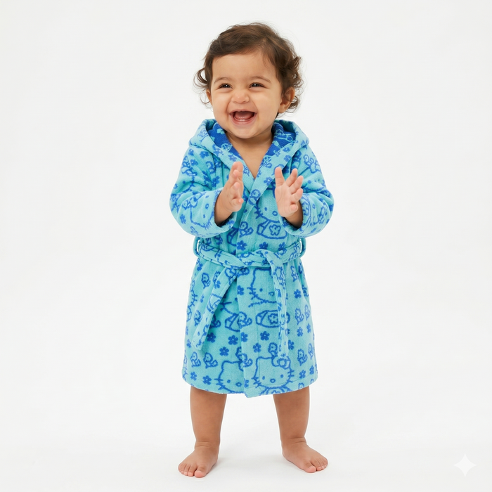 Kitty- Sea bathrobe