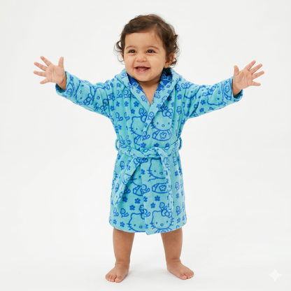 Kitty- Sea bathrobe