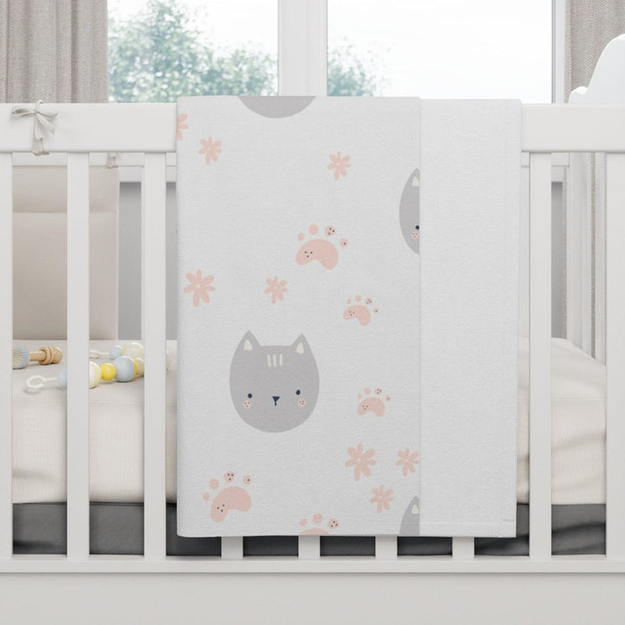 Girls Blanket Kitty Cat, Baby Girl Toddler Binkie | Pippa + June