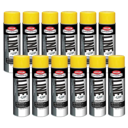 Krylon® Industrial Line-Up® Striping Paint - 12 cans