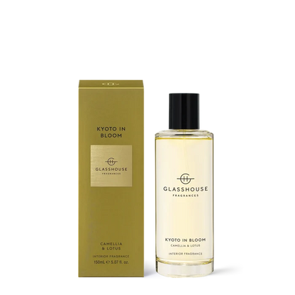 Glasshouse Kyoto In Bloom interior room fragrance spray lotus cherry blossom bergamot home fragrance gift from Magnolias Home Decor