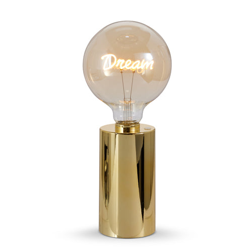 Lighted Gold Dream Neon Filament Bulb