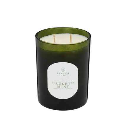 Linnea Crushed Mint Large 2-Wick Candle (11 oz)