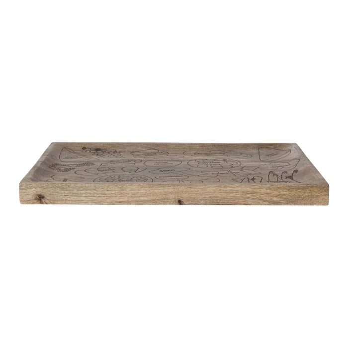 Mango Wood Charcuterie Spread Board