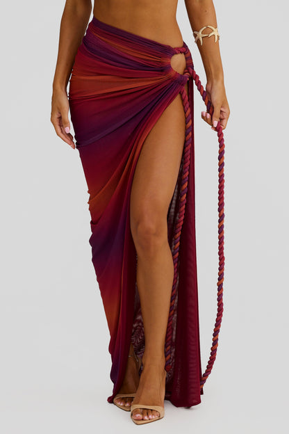 Saira Skirt - Sunset Ombre