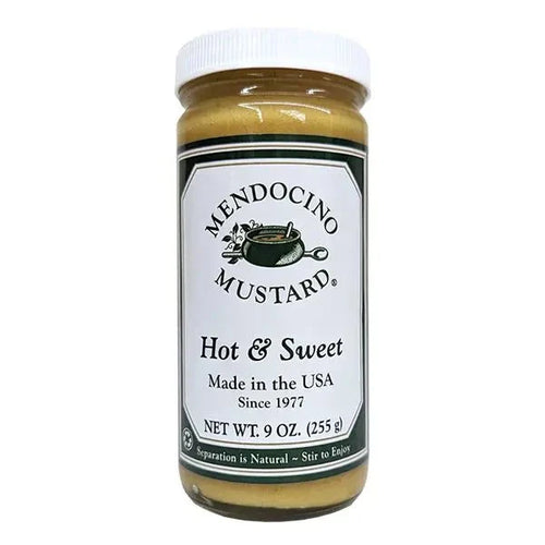 Mendocino Hot & Sweet Mustard - Potpourri Gift Shop