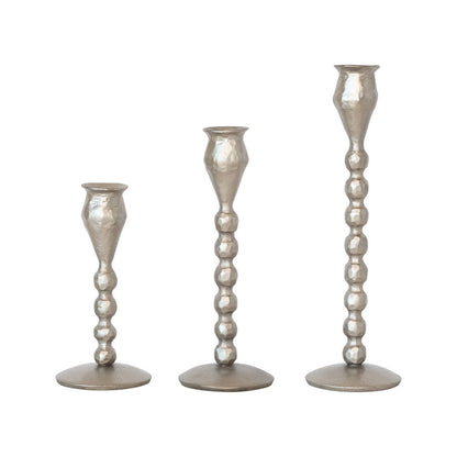 Metal Taper Candleholder -3 Sizes