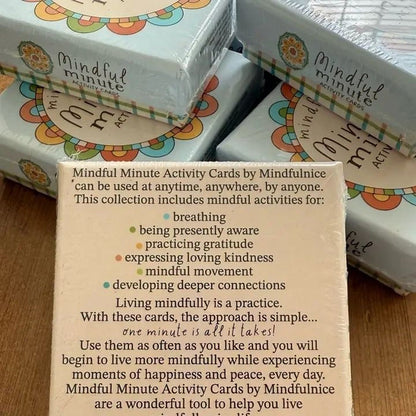 Mindful Minute Activity Cards - Potpourri Gift Shop