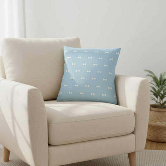 Modern Throw Pillows Blue White Geometric, Throw Pillow Covers,  Decorative Pillows, Contemporary Couch Pillows, Accent Pillows, Bedroom Throw Pillows, Sofa Pillows, Made in USA | Pippa + June