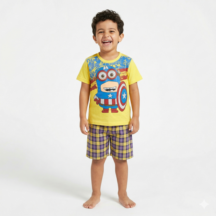Minion and Captain America