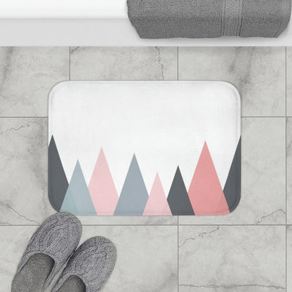 Minimalist Bath Mat Mountains, Bathroom Decor & Accessories | Pippa + June