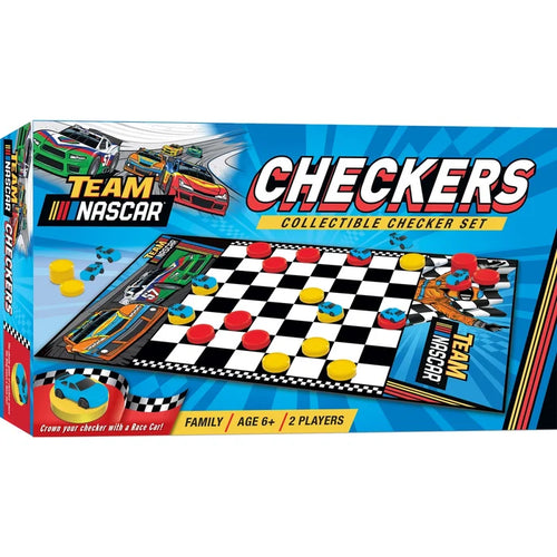 Nascar Checkers Board Game - Deer Creek Mercantile