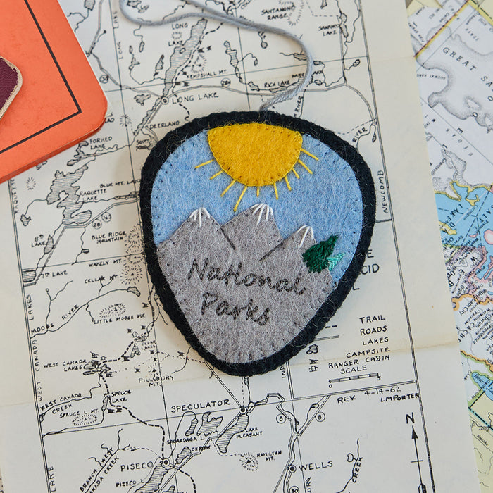 National Parks Badge Ornament