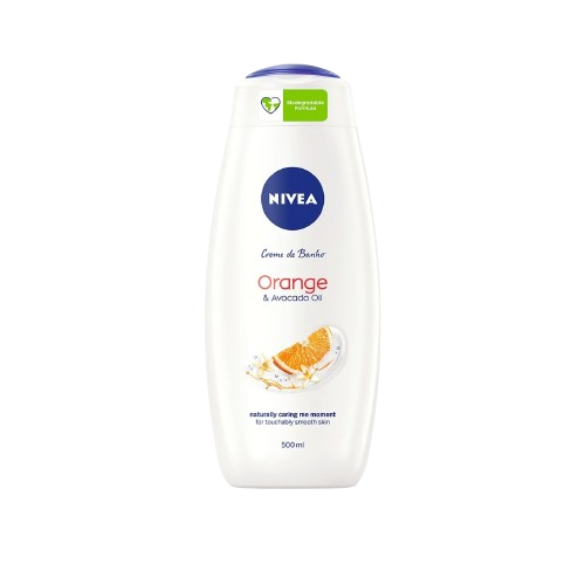 Nivea Orange & Avocado Oil Care Shower Gel 500Ml