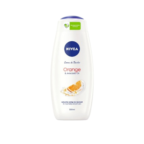 Nivea Orange & Avocado Oil Care Shower Gel 500Ml
