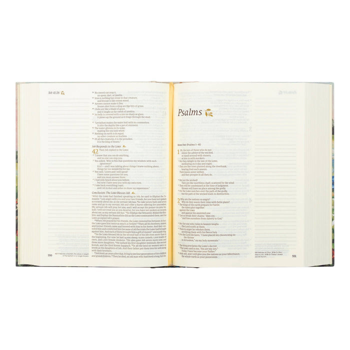 NLT Notetaking Bible : Coram Theme