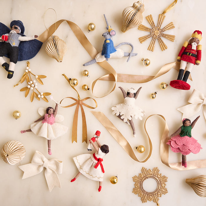 Nutcracker Drosselmeyer Ornament - Brown