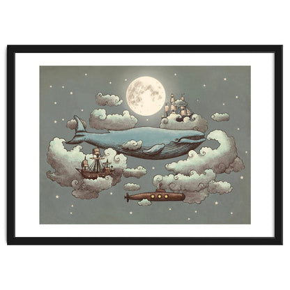 Ocean Meets Sky Framed Artwork