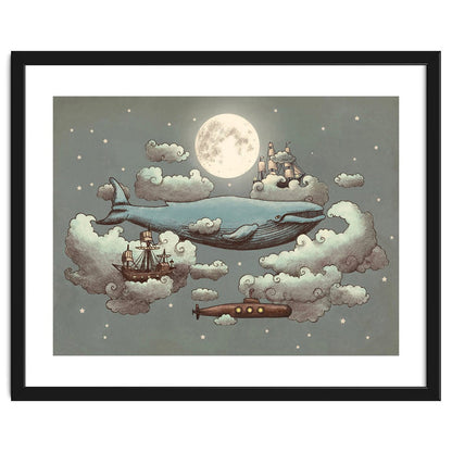 Ocean Meets Sky Framed Artwork