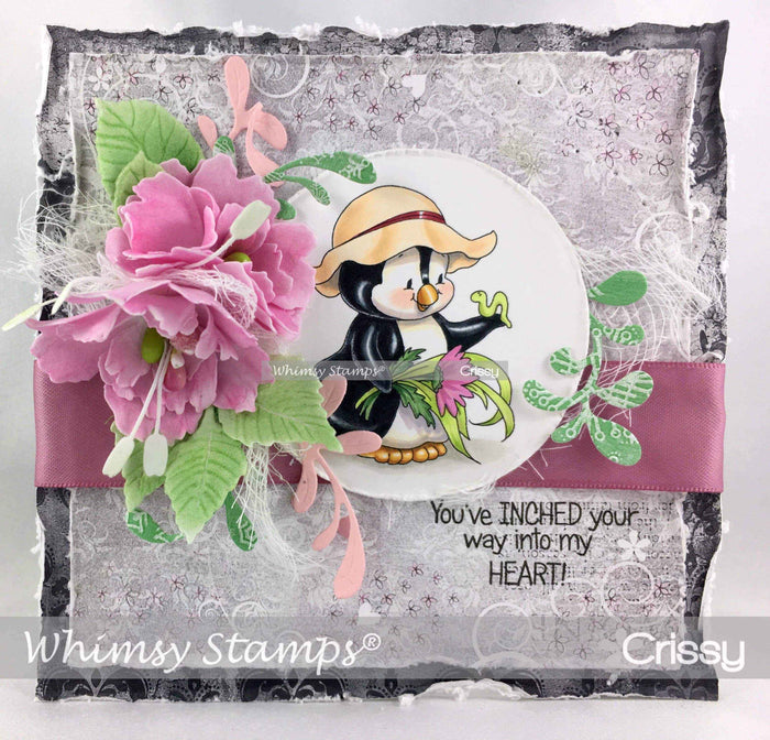 Penguin Gardener Clear Stamps