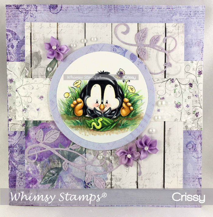 Penguin Gardener Clear Stamps