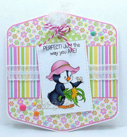 Penguin Gardener Clear Stamps