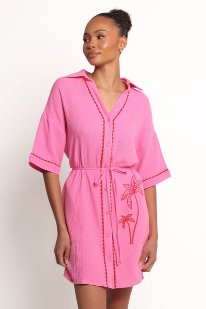 Fabiola Mini Dress - Pink